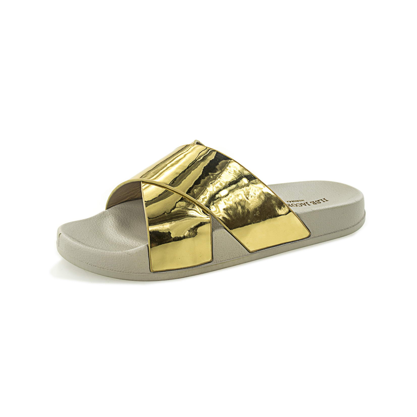 SUNHLTN1809222 cross sandal metallic - Sunshineo shoe factory