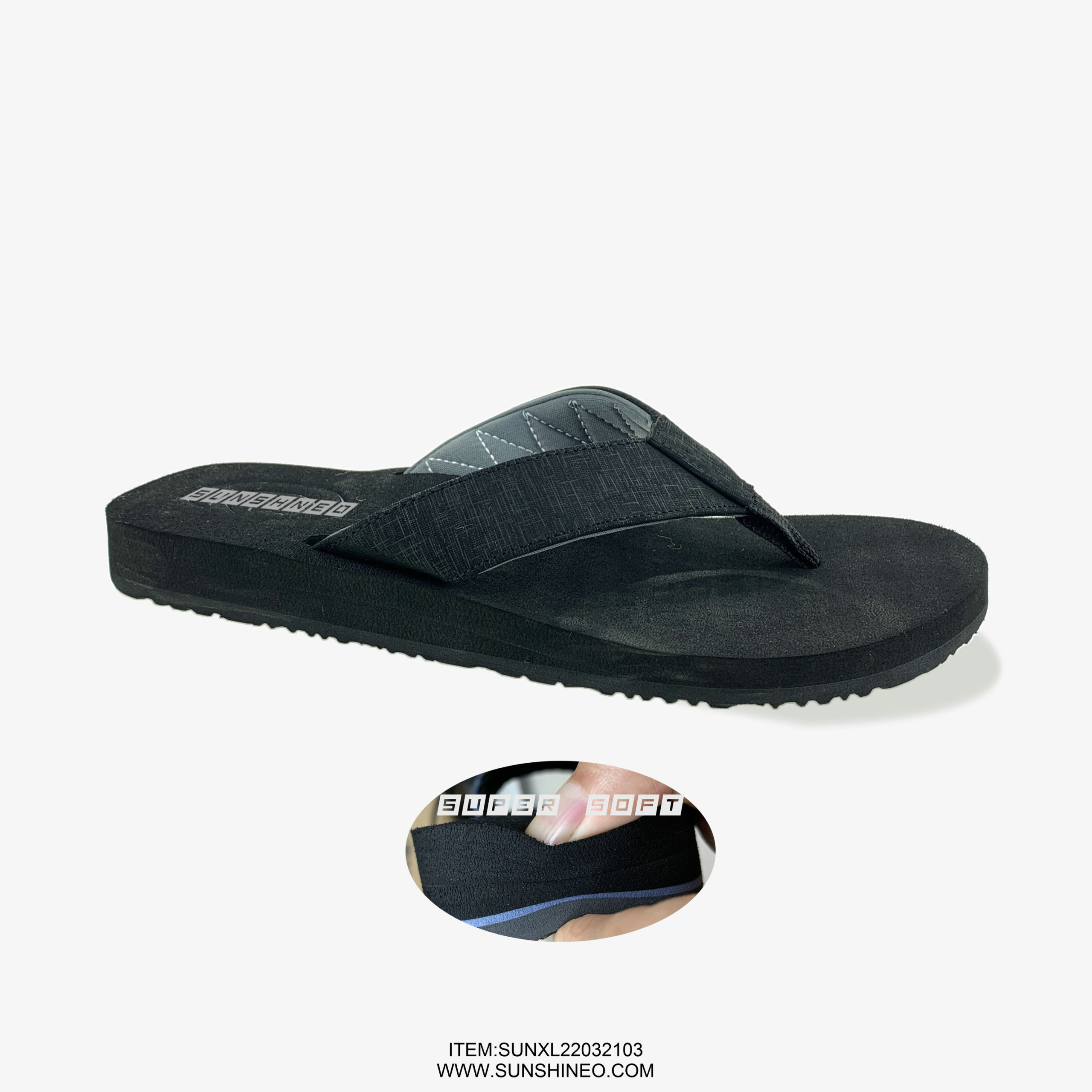 SUNXL22032103 flip flop sandals