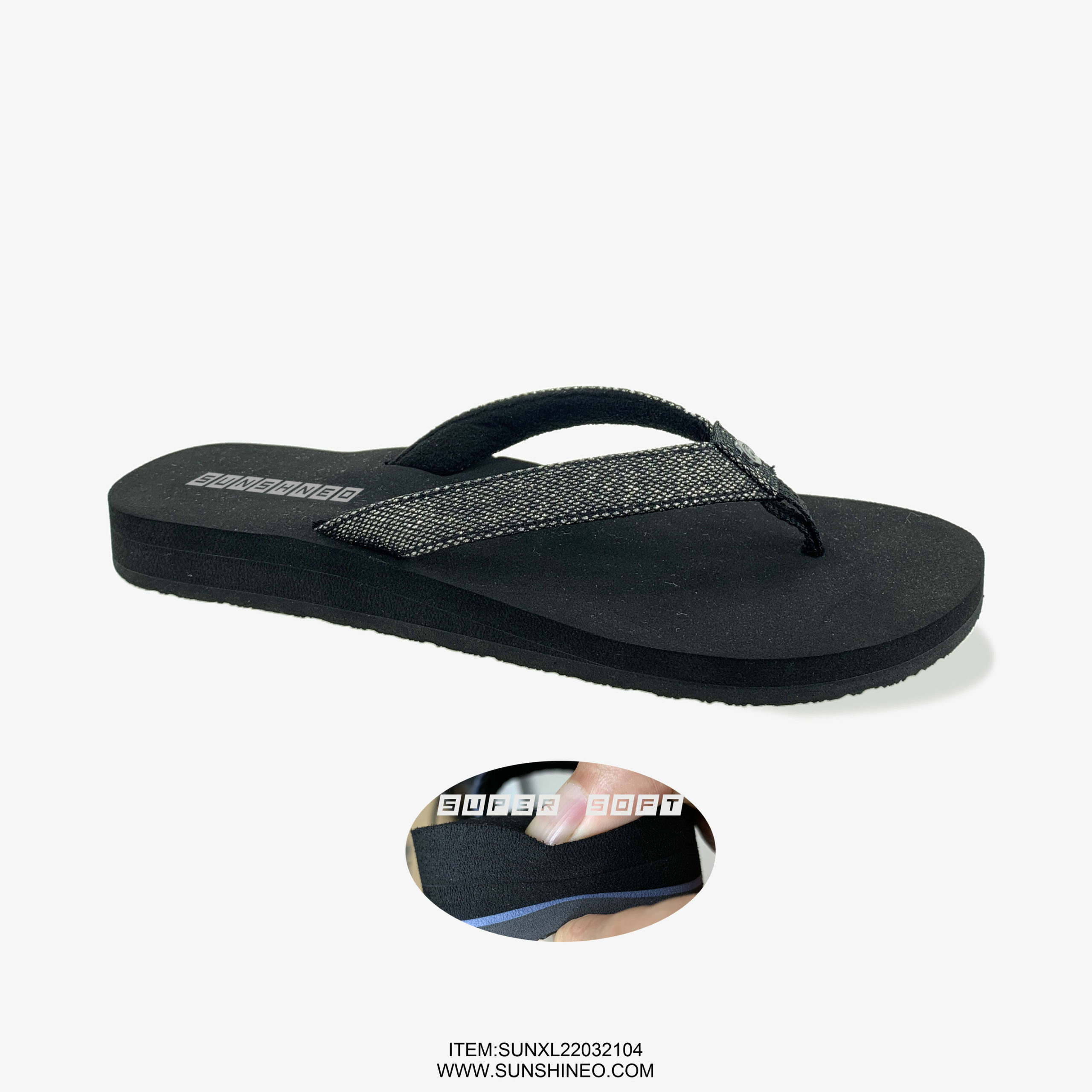 SUNXL22032104 flip flop sandals