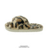 SUNXLFF025 fur flip flop sandals winter slippers