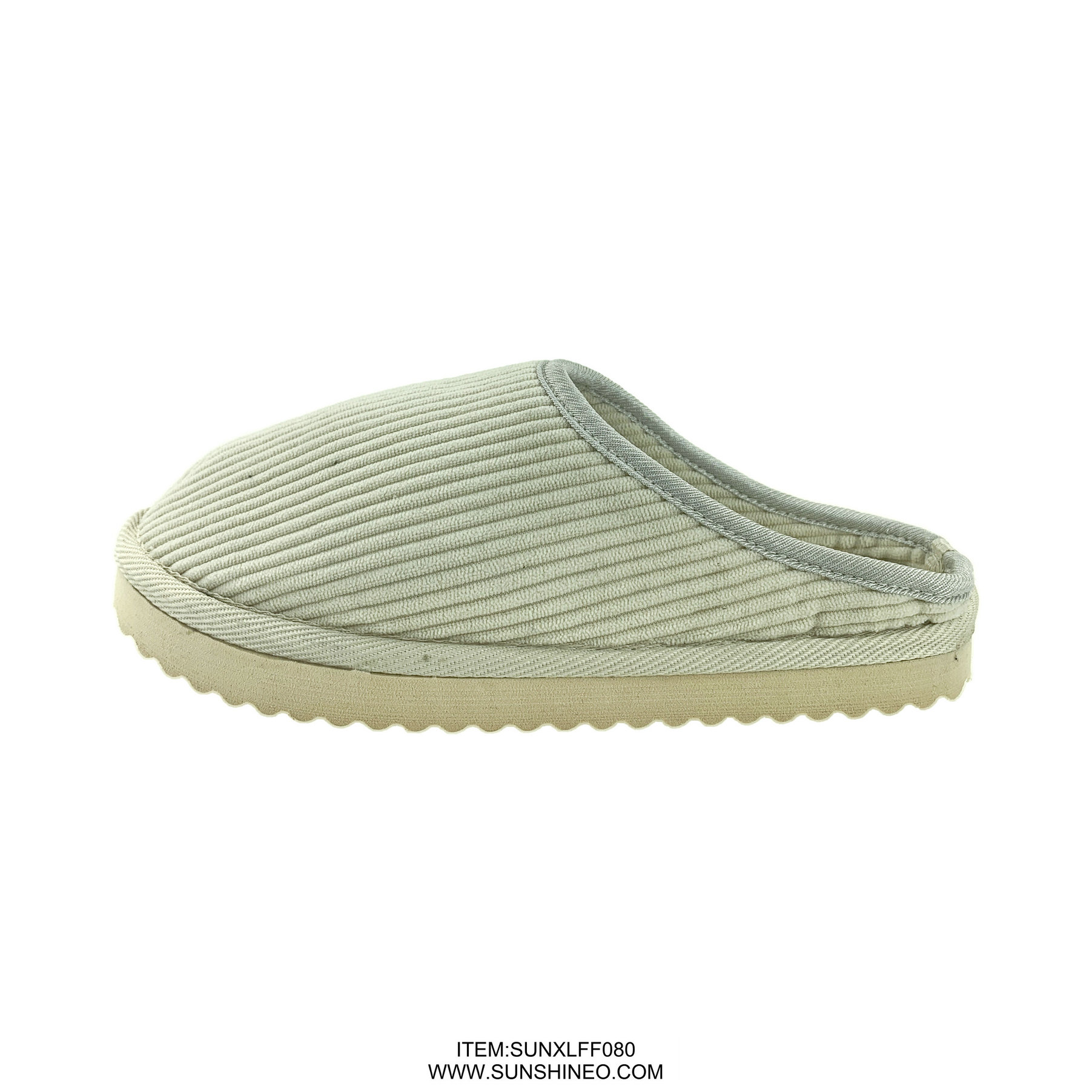 SUNXLFF080 fur flip flop sandals winter slippers