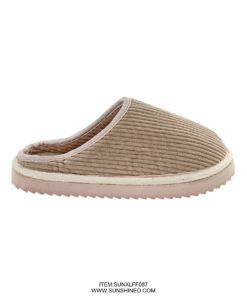 SUNXLFF087 fur flip flop sandals winter slippers