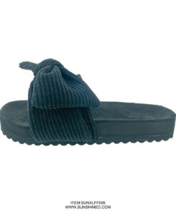 SUNXLFF095 fur flip flop sandals winter slippers
