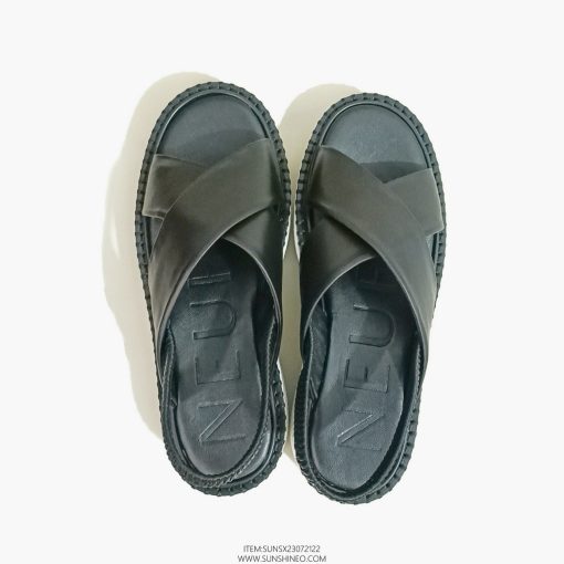 SUNSX23072122 leather sandal